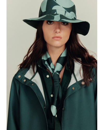 Parka imperméable Forêt Primaire en PET recyclé
