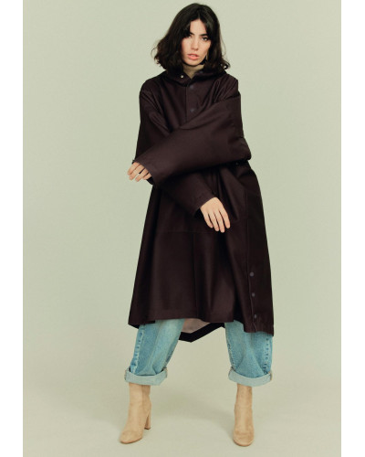 Poncho imperméable coupe-vent Ecorce